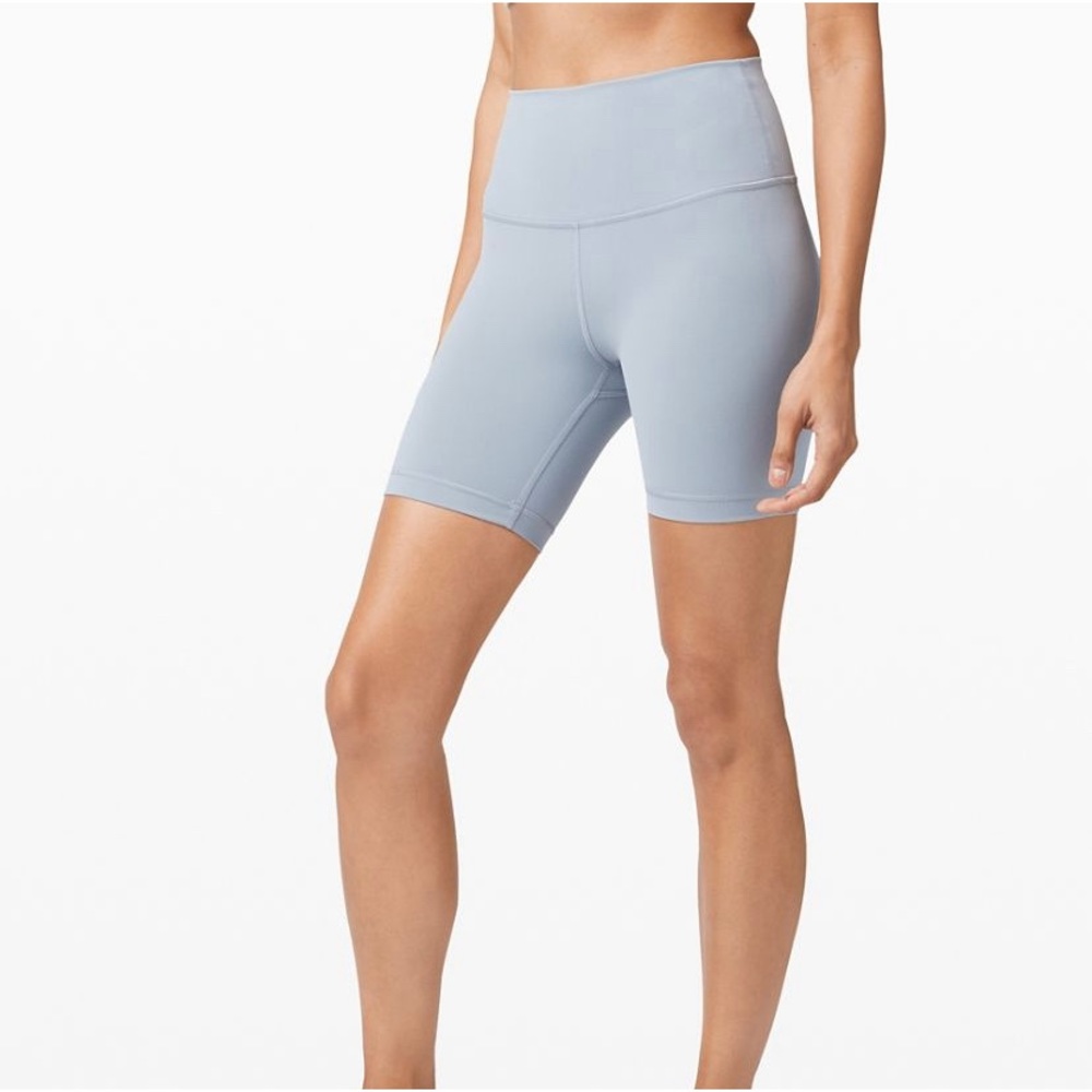 Wunder Train high rise short chambray size 4
